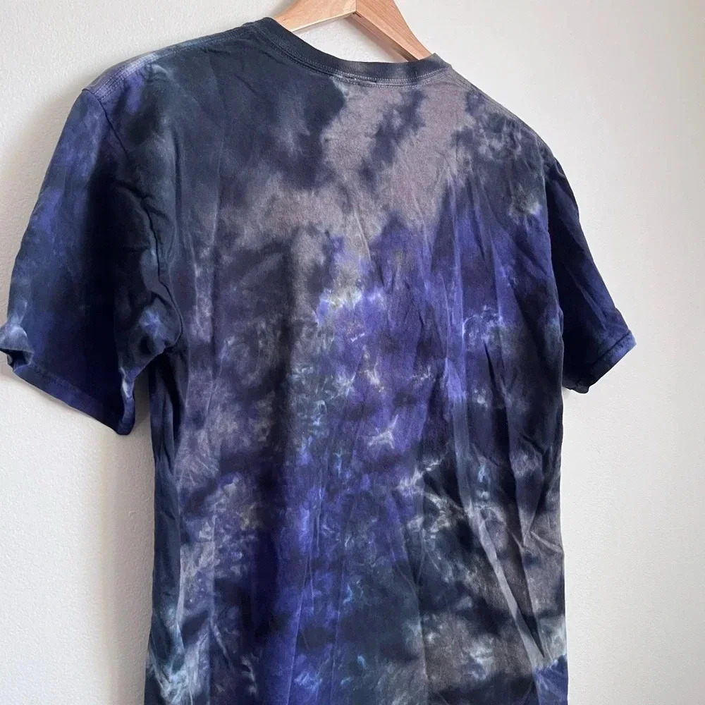 Vintage Liquid Blue Pink Floyd Tye Dye Band T-Shirt - Picture 6 of 13